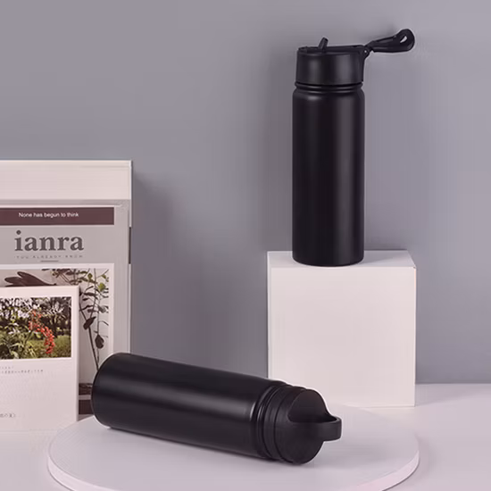 Bebida deportiva aislada Té Acero inoxidable Caliente Frío Portátil Hydro Aqua Termos Frascos de vacío con tapa de rosca