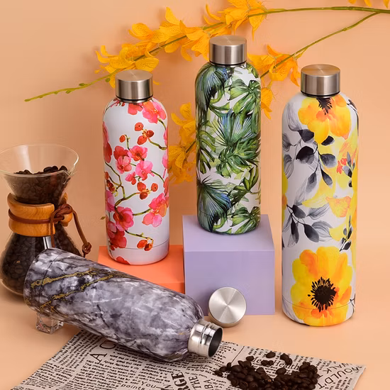 Reciclado personalizado entrenamiento vacío agradable ciclismo fresco único 2022 Fitness deportes aislado botella de agua de acero inoxidable para niñas