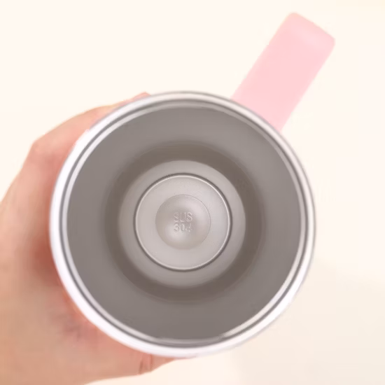 Vaso aislado de bambú con tapas Vaso de café de doble vacío de acero inoxidable Taza de café para bebidas frías y calientes